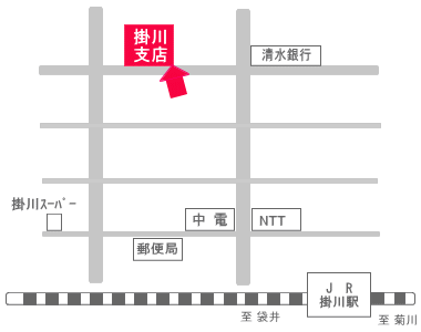 掛川支店地図　